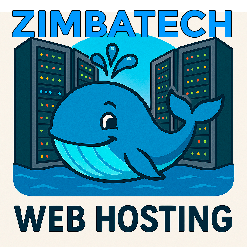 Logotipo original Zimbatech Web Hosting